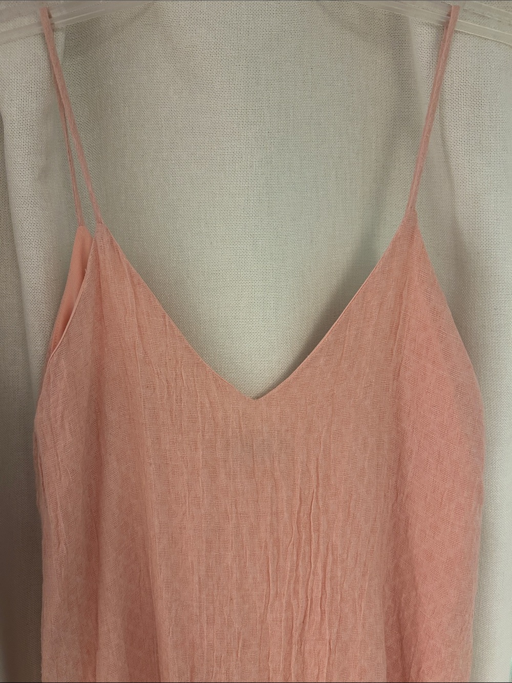 Karlie Peach Tassel-Hem Slip Dress - Picture 2 of 4